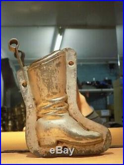 Chocolate Anton Reiche Boot 9758 Mold Mould Vintage Antique