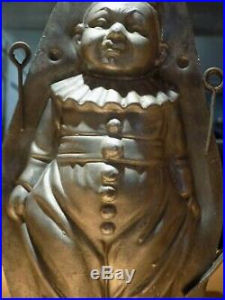 Chocolate Anton Reiche Dresden Clown 15587 Mould Mold Antique Vintage