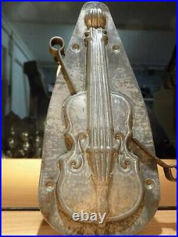 Chocolate Anton Reiche Violin Violon Mold Mould Vintage Antique