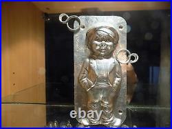 Chocolate Boy Mold Mould Schokoladenform Vintage Antique