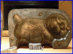 Chocolate Dog Anton Reiche Mold Mould Vintage Antique