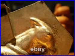 Chocolate Donkey Sommet Mold Mould Vintage Antique