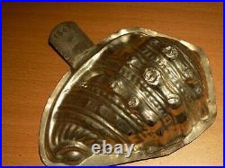 Chocolate Letang&fils Oyster Shell Mold Mould Vintage Antique Huitre