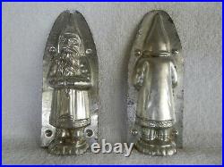 Chocolate Mold/130 Father Christmas, Hands Together Collectible Antique Vintage