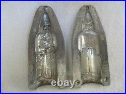 Chocolate Mold/178 Rare Anton Reiche Father Christmas Hand in Front Holding Bag