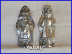Chocolate Mold/272 Anton Reiche Father Christmas withBag & Fur Trimmed Coat