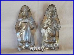 Chocolate Mold/272 Anton Reiche Father Christmas withBag & Fur Trimmed Coat