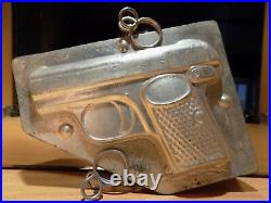 Chocolate Mold Gun Revolver Molds Mould Vintage Antique Fusil