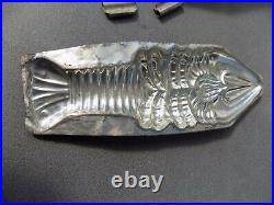 Chocolate Mold Molds Mould Vintage Antique Loobster