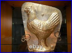 Chocolate Mold Mould Rooster Coq Vintage Antique