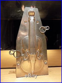 Chocolate Mold Violin Cello Violon Schokoladenform Molds Vintage Antique