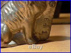 Chocolate Mold Wolf Vintage Antique N/641