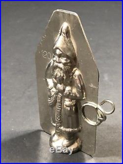 Chocolate Mold120 Matfer Santa Hand In Sack Standing Collectible Antique Vintage