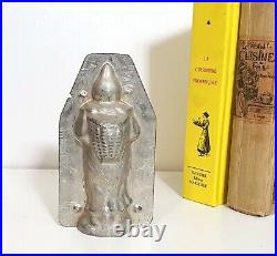Chocolate mold Antique Santa Clause with toys Tin mould Christmas Kitchen