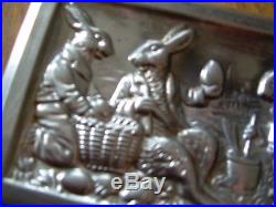 Chocolate mold candy mold antique mold Easter Rabbit