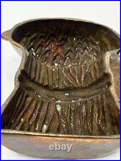 Christmas Theme Heavy Copper Pewter Mold Chocolate / Candy / Ice Cream Krauss