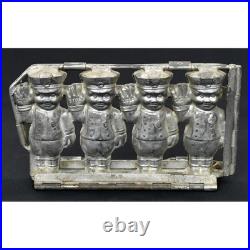 Circa 1930s Anton Reiche Four Officer Chocolate Mold Circa 1930s Anton Reiche Four Officer Chocolate Mold