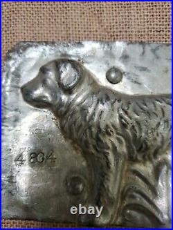 Collectable dog metal candy mold Vintage 4 804