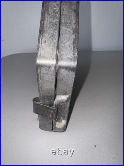 Collectible Antique Iron Double 8 X 7 Rabbit Hinged Candy Mold Collectible Antique Iron Double 8 X 7 Rabbit Hinged Candy Mold