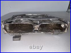 Collectible Antique Iron Double 8 X 7 Rabbit Hinged Candy Mold Collectible Antique Iron Double 8 X 7 Rabbit Hinged Candy Mold