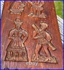 DOUBLE SIDED Springerle Speculaas 20 MOLDS Man Woman Animal Flower Bird Folk Art