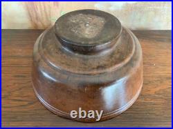 Dutch Wooden Antique Carved Butter Mould Circa 1890