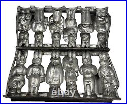 Easter Bunny Candy Mold Antique TC Weygrandt Chocolate Rabbit SS569