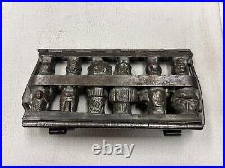 Easter Bunny Candy Mold Antique TC Weygrandt Chocolate Rabbit SS569