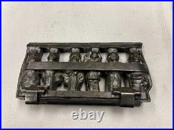 Easter Bunny Candy Mold Antique TC Weygrandt Chocolate Rabbit SS569