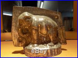 Elephant Chocolate Mold Molds Vintage Antique