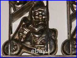 Folding Heavy Metal Vormenfabriek Tilburg Chocolate Mold 1950 Motorcycle Holland