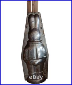 Giant Antique Rabbit Easter Bunny Chocolate Mold 17 RARE