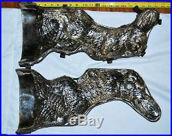 Giant antique chocolate mold of an Easter Bunny Rabbit 21 tall
