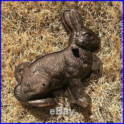 Griswold Cast Iron Easter Bunny Rabbit Cake Chocolate Mold 863 Vintage 11, 7lb