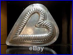 Heart Chocolate Mold Molds Mould Vintage Antique