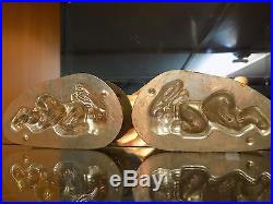 Heris Bunny Sitting Chocolate Mold Molds Mould Vintage Antique