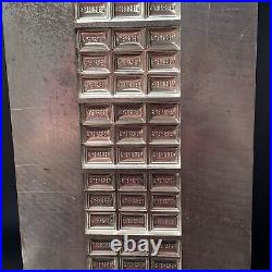 Huge Antique Hersheys Chocolate Bar Candy Mold 26.5x8.25 10 Bar Sheet