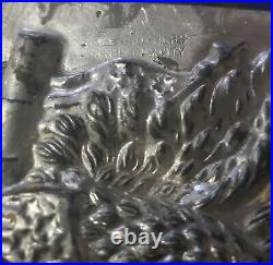 Jaburg Brothers Liberty Chocolate Mold Eagle #10 Antique Shield Flag America