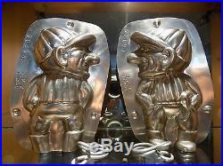 Jockey / Baseball Chocolate Mold Mould Molds Vintage Antique