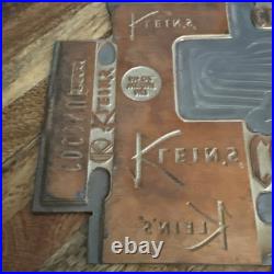 KLEIN'S Coconut Hits Chocolate Bar Antique Elizabethtown PA Candy Box Print Mold KLEIN'S Coconut Hits Chocolate Bar Antique Elizabethtown PA Candy Box Print Mold