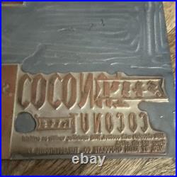 KLEIN'S Coconut Hits Chocolate Bar Antique Elizabethtown PA Candy Box Print Mold KLEIN'S Coconut Hits Chocolate Bar Antique Elizabethtown PA Candy Box Print Mold