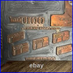 KLEIN'S Coconut Hits Chocolate Bar Antique Elizabethtown PA Candy Box Print Mold KLEIN'S Coconut Hits Chocolate Bar Antique Elizabethtown PA Candy Box Print Mold