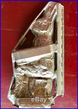 Large Antique Standing Bunny Chocolate Mold Anton Reich