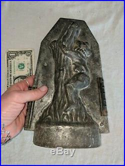 Large Antique Vintage Jack And The Beanstalk Chocolate Mold