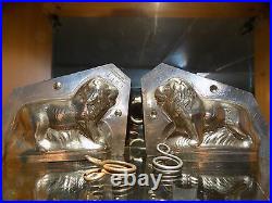 Leo Lion Chocolate Mold Mould Schokoladenform Molds Vintage Antique