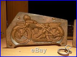 Motorcycle Chocolate Mold Molds Mould Vintage Antique Old Moto