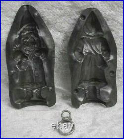 Old Antique Vintage Chocolate Candy Sugar Ice Mold Santa / Father Christmas