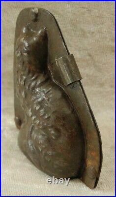 Old Antique Vintage Chocolate Mold Figure Shape Pussy Cat