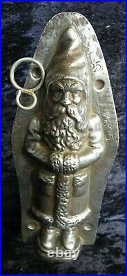 Old Antique Vintage Chocolate Mold Santa-clause / Father Christmas Anton Reiche