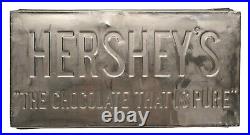 Original Antique Hershey Factory 5lb Chocolate Bar Mold Pan 19 x 10 1/3 x 2-1/2